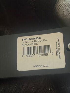 Women's Intraknit™ Thermal Merino Base Layer Crew, size small